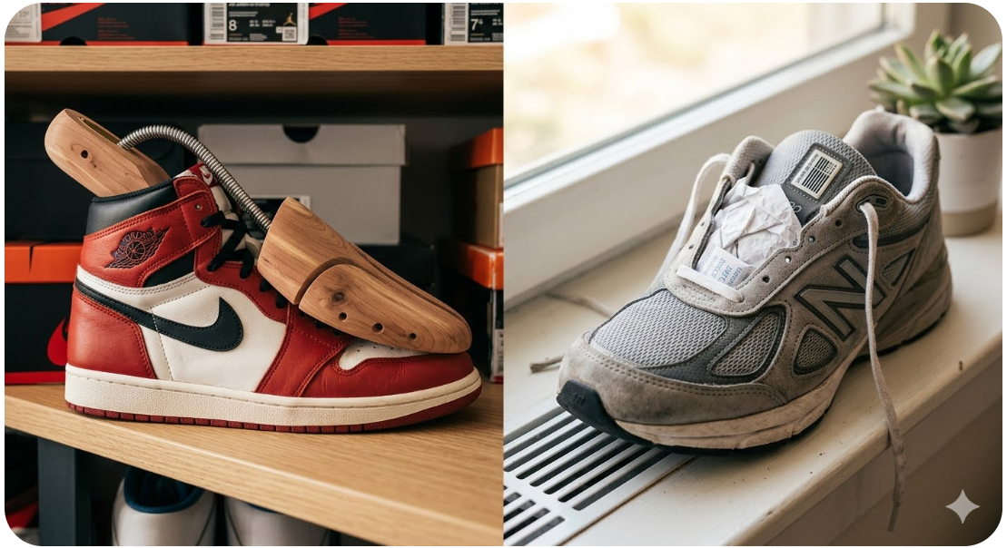 スニーカーにシューキーパーはいらない？のイメージ画像