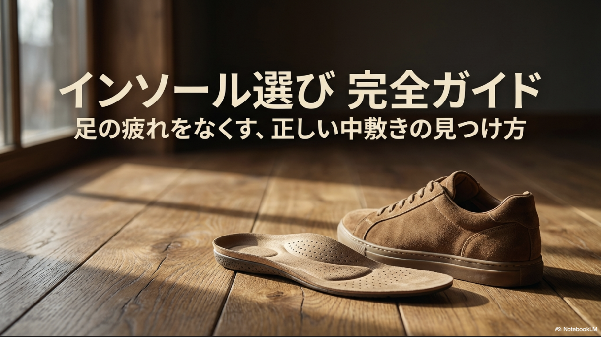 ニューバランスの正しいインソールの見つけ方を解説するガイドの表紙