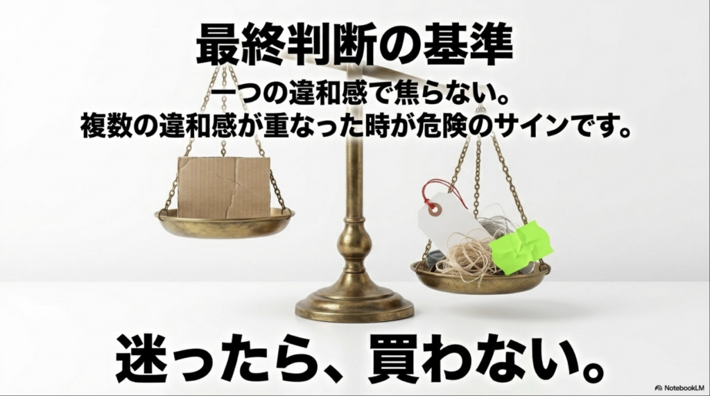 スピードキャット真贋判定の最終基準：複数の違和感が重なった時が危険のサイン