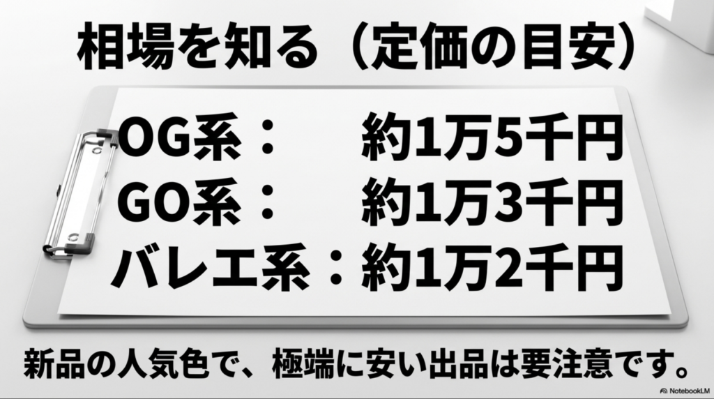 スピードキャットの定価目安（OG系、GO系、バレエ系）と安すぎる出品への注意喚起