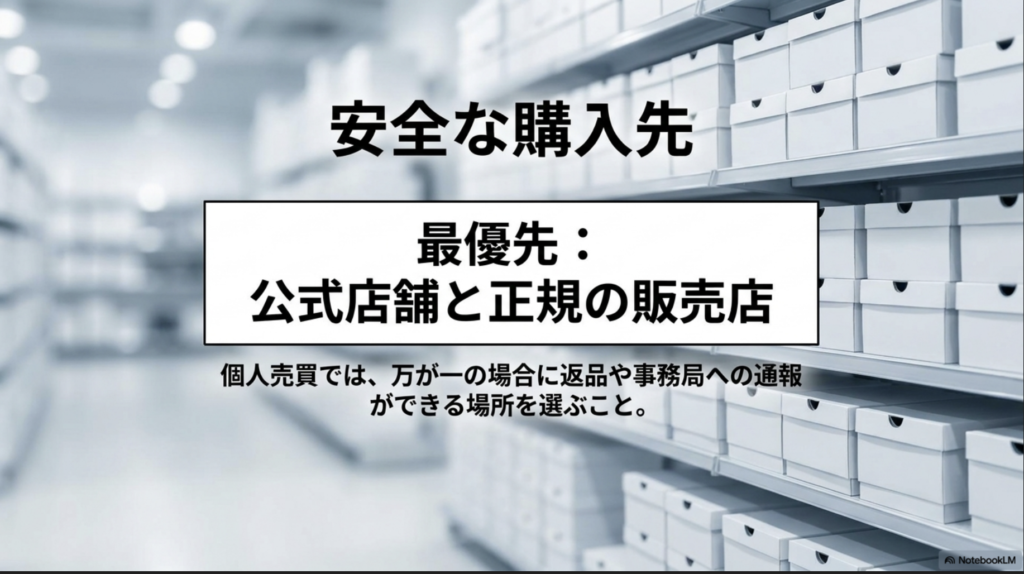 スピードキャットの安全な購入先：公式店舗と正規販売店を最優先にする